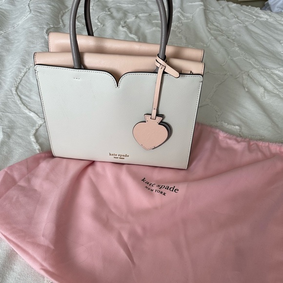 Kate Spade Handbag for Sale!!! Pink & White - Picture 2 of 4